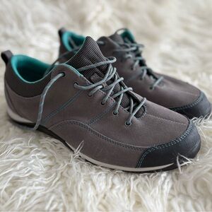 L.L. Bean Gray and Black Womens Walking Shoes - Worn Once